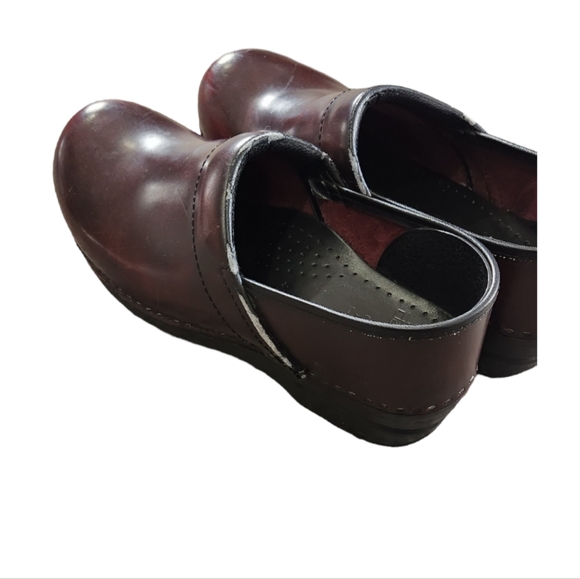 Dansko Professional Brown leather clog slip on shoes - Picture 6 of 6